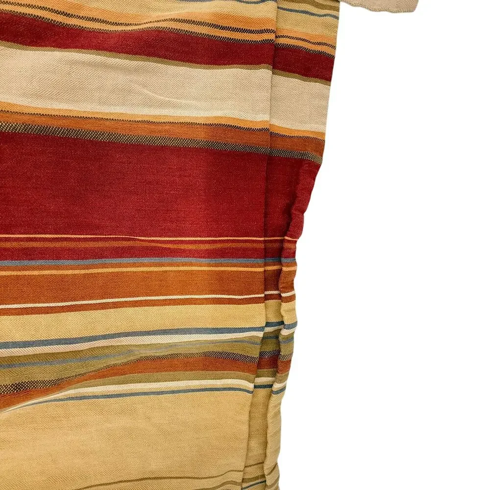 Pottery Barn Set of 2 Striped Linen Cotton Euro Shams 26